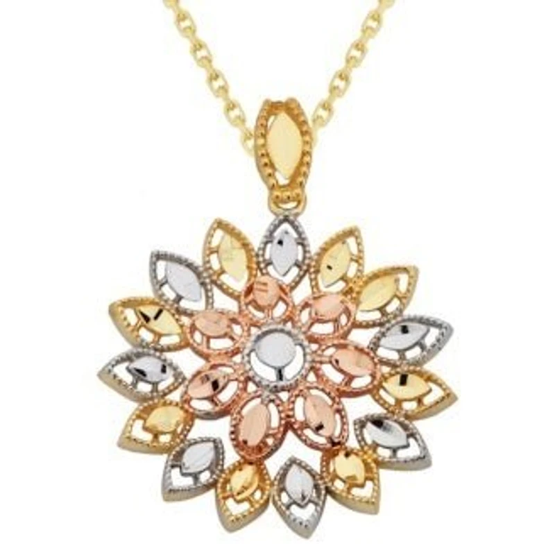 Pendentif 10 Kt Roger Roy P-ABRT351P