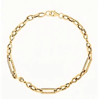 Bracelet 10 Kt Roger Roy B22HL0143-CZ-2T