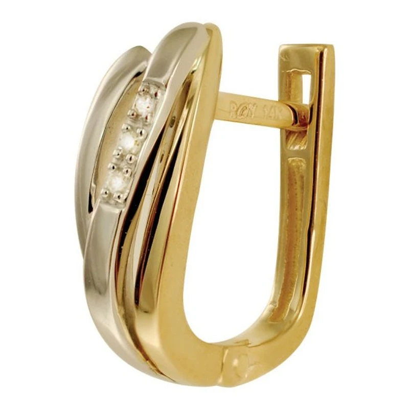 Boucles D’oreilles 10 Kt Roger Roy E05-905702T