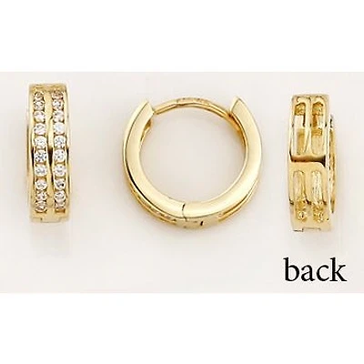 Boucles D’oreilles 10 Kt Roger Roy H5318YFCZ