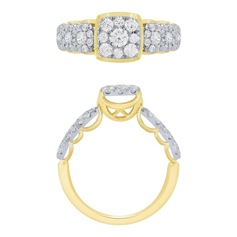 Bague 14 Kt Van&Co R182396-WY