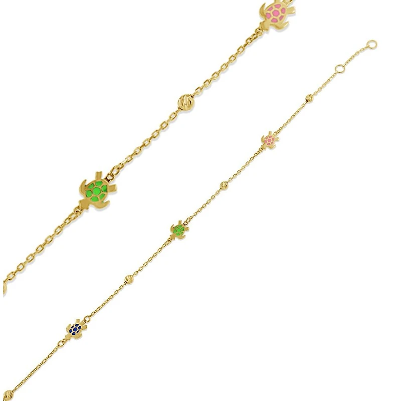 Bracelet 10 Kt Roger Roy B8236-LZM1LP