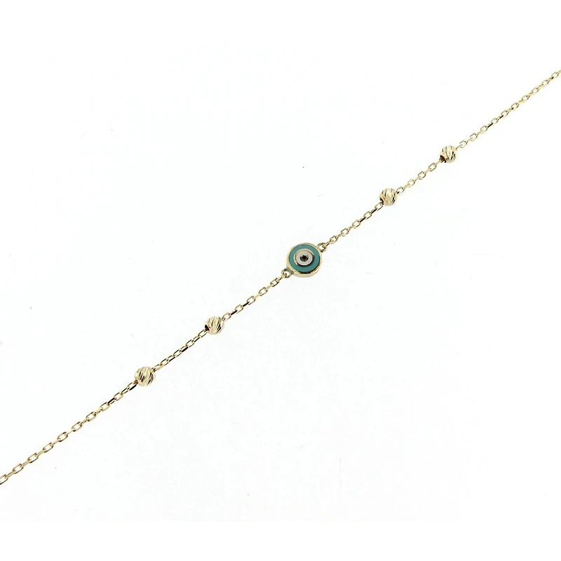 Bracelet 10 Kt Roger Roy B8365LZMLP-DC