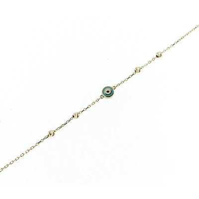 Bracelet 10 Kt Roger Roy B8365LZMLP-DC