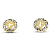 Boucles D’oreilles 10 Kt Roger Roy ELCV-0043