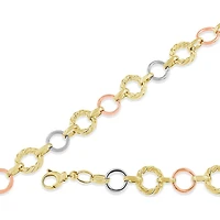 Bracelet 14 Kt Van&Co B4-6076-3T