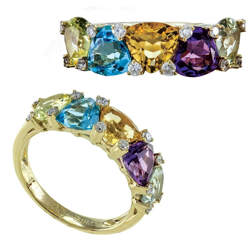 Bague 14 Kt Van&Co MR16729