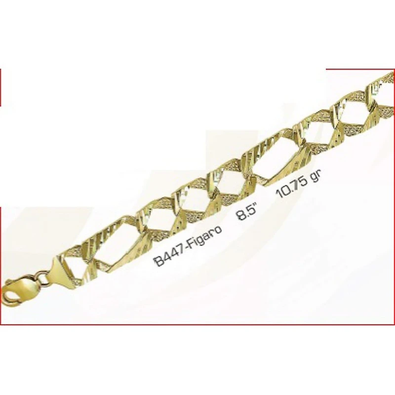 Bracelet 10 Kt Roger Roy B4502T