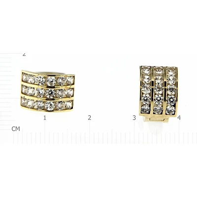 Boucles D’oreilles 10 Kt Roger Roy HE09THY