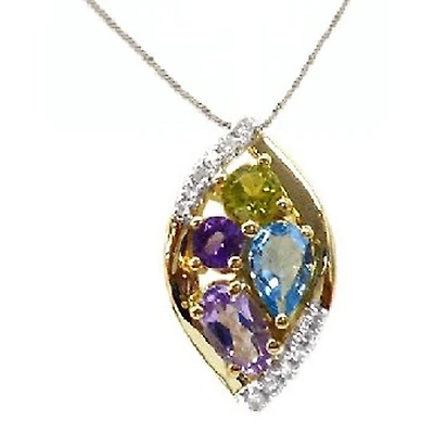 Pendentif 10 Kt Roger Roy P05-6W