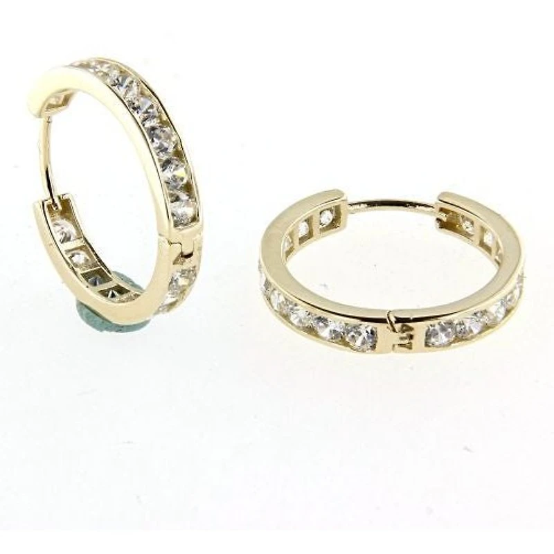 Boucles D’oreilles 10 Kt Roger Roy CH005-1