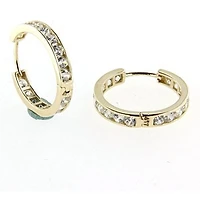 Boucles D’oreilles 10 Kt Roger Roy CH005-1