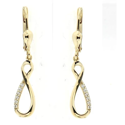 Boucles D’oreilles 10 Kt Roger Roy E5501FCZ