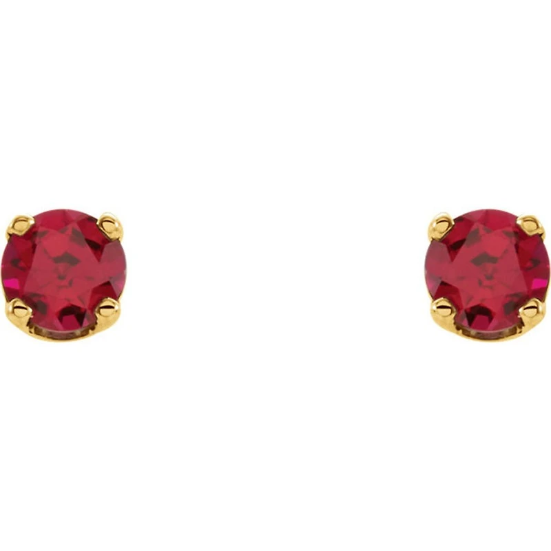 Boucles D’oreilles 10 Kt Roger Roy CZE1115M07