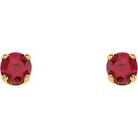 Boucles D’oreilles 10 Kt Roger Roy CZE1115M07