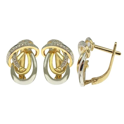 Boucles D’oreilles 14 Kt Roger Roy E05-YW