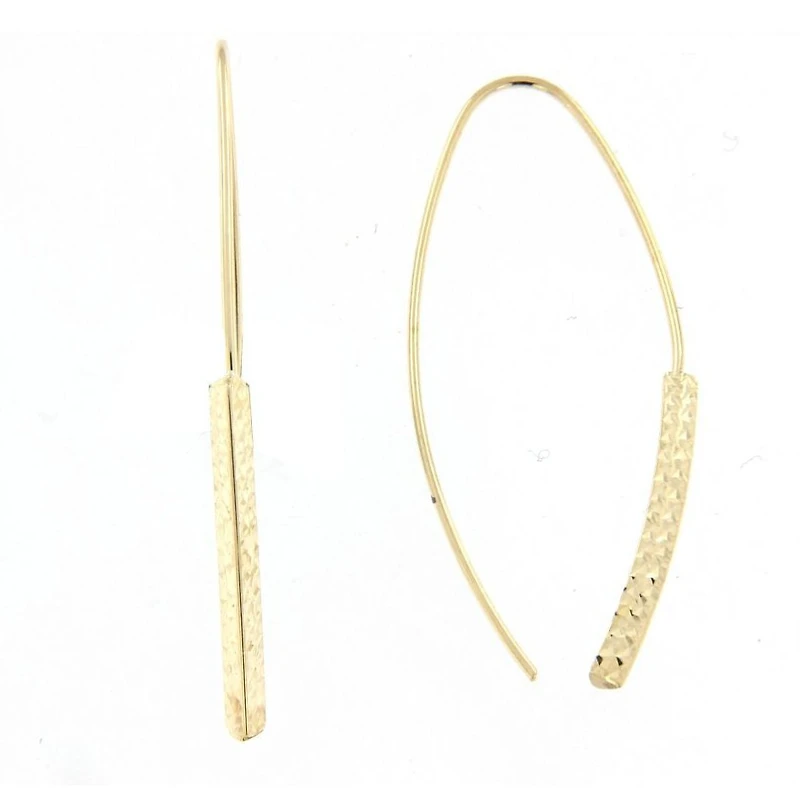 Boucles D’oreilles 10 Kt Roger Roy E10380
