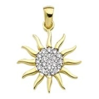 Pendentif 10 Kt Roger Roy P-AZP051