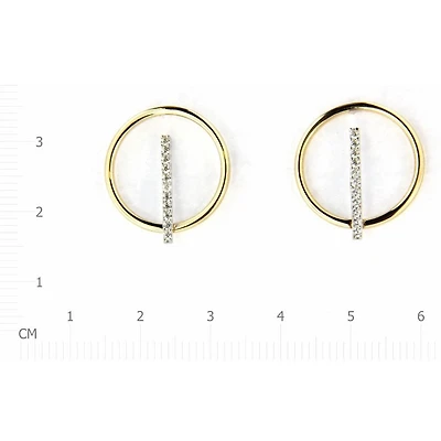 Earrings 10 Kt Roger Roy E200725YW