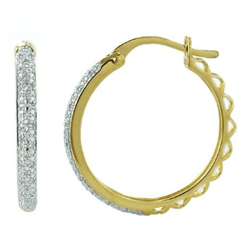 Boucles D’oreilles 14 Kt Roger Roy E05-118652-W