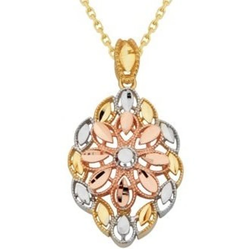 Pendentif 10 Kt Roger Roy P-ABRT342P