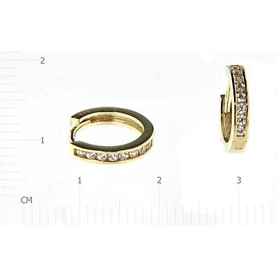 Boucles D’oreilles 10 Kt Roger Roy E5308Y