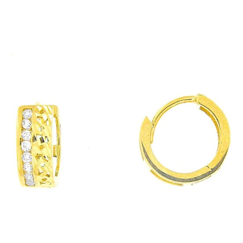 Earrings 10 Kt Roger Roy E5447Y