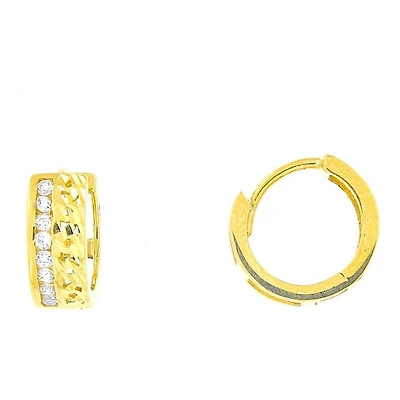 Earrings 10 Kt Roger Roy E5447Y