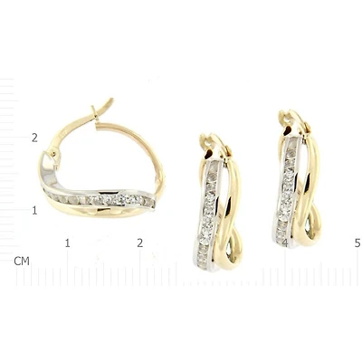 Boucles D’oreilles 10 Kt Roger Roy E200660YWFCZ