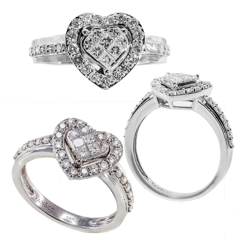 Bague 14 Kt Van&Co SR027067VB