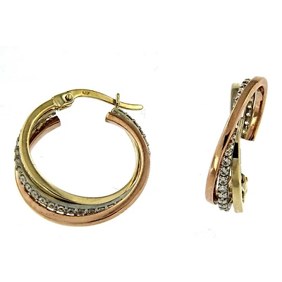 Boucles D’oreilles 10 Kt Roger Roy E200529D