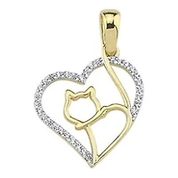 Pendentif 10 Kt Roger Roy P-AZP914