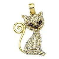 Pendentif 10 Kt Roger Roy P-AZP071