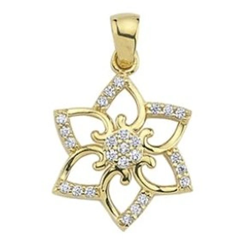 Pendentif 10 Kt Roger Roy P-AZP870