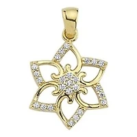 Pendentif 10 Kt Roger Roy P-AZP870