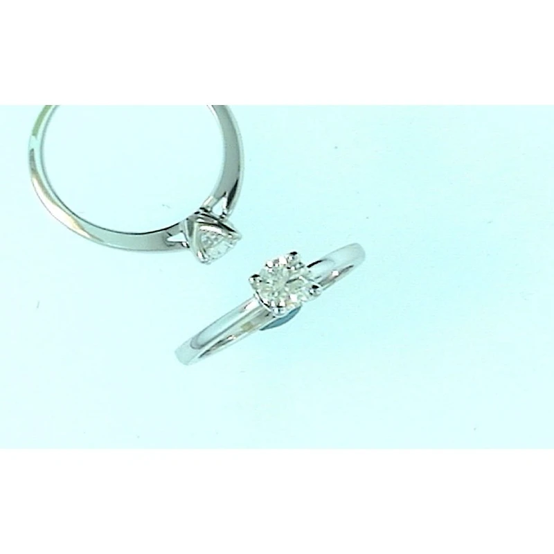 Bague Solitaire Roy 51PTS R12153WD50