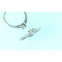 Bague Solitaire Roy 51PTS R12153WD50