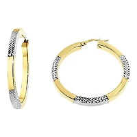 10 Kt Roger Roy Earrings SQTE-340-2T