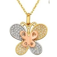 Pendentif 10 Kt Roger Roy P-ABRT370P