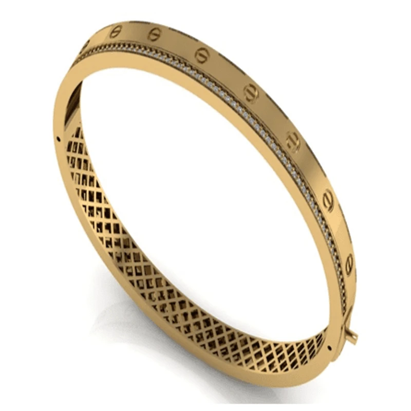 Bracelet 14 Kt Roger Roy B4-164-Y