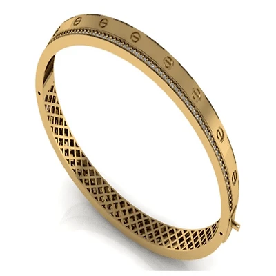 Bracelet 14 Kt Roger Roy B4-164-Y