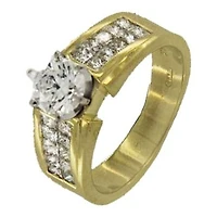 Bague de Fiançaille Roy 165PTS ZZ-R1040D-55