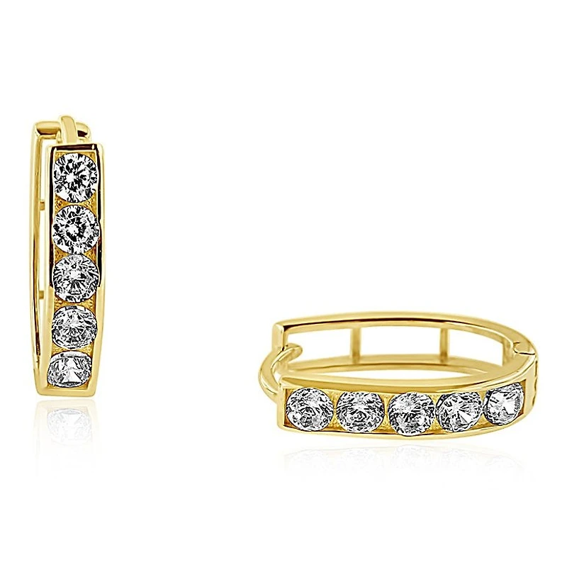 Boucles D’oreilles 10 Kt Roger Roy CHU-003