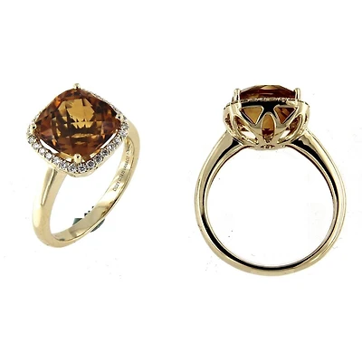 Bague 14 Kt Roger Roy MR11761-YCI