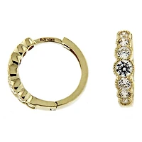 Boucles D’oreilles 10 Kt Roger Roy EB0678Y