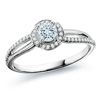 Bague de Fiançaille Van&Co 30PTS MR17837WS