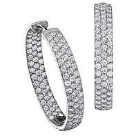Boucles D’oreilles 14 Kt Roger Roy DX589W100