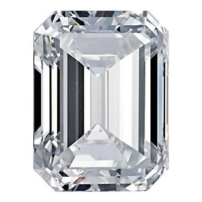 0.51 Carat Emerald Cut Diamond Stone