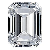 Carat Emerald Cut Diamond Stone
