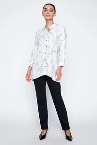 La tunique chemise imprimée
